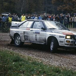 Lombard RAC Rally. 21-25 November 1982: Hannu Mikkola / Arne Hertz, 1st position