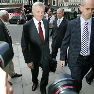 Max Mosley arrives at the Royal Court of Justice