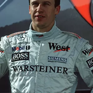 McLaren Mercedes test driver - Olivier Panis Formula One Testing, Jerez, Spain. 1/12/99 World LAT Photographic Tel: +44 (0) 181 251 3000 Fax: +44 (0) 181 251 3001
