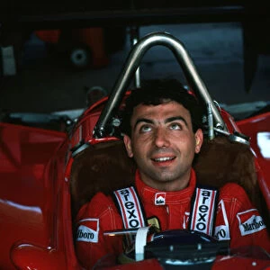 Michele Alboretto Formula One World Championship World ©LAT Photographic Te