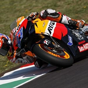 MotoGP: Casey Stoner, Repsol Honda, finished third
