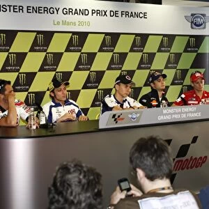 MotoGP: The Thursday press conference: MotoGP, Rd3, Monster Grand Prix de France, Le Mans Bugatti Circuit, France, 20-23 May 2010