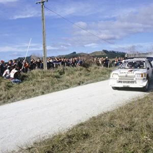 New Zealand Rally, New Zealand. 5-8 July 1986: Juha Kankkunen / Juha Piironen, 1st position