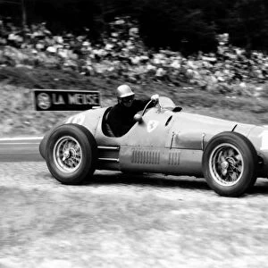 Piero Taruffi 3rd position: 1952 French Grand Prix, Rouen-les-Essarts