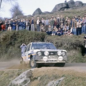 Portuguese Rally, Portugal. 4-7 March 1981: Malcolm Wilson / Terry Harryman, retired