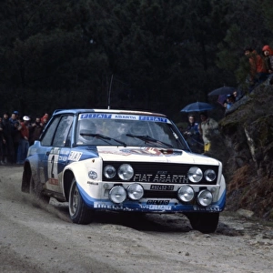 Portuguese Rally, Portugal. 4-9 March 1980: Markku Alen / Ilkka Kivimaki, 2nd position