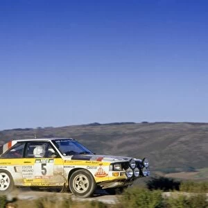 Portuguese Rally, Portugal. 6-9 March 1985: Walter Rohrl / Christian Geistdorfer, 3rd position