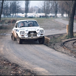 RAC Rally, Great Britain. 17th - 21st November 1973: Roger Clark / Tony Mason, 2nd position, action