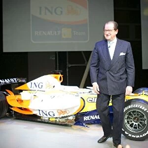 Renault R27 Launch: Michel Tilmant, Chairman Executive Board of ING Group