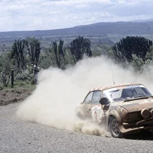 Safari Rally, Kenya. 16-20 April 1981: Alain Ambrosino / Jean-Francois Fauchille, retied