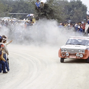 Sanremo Rally, Italy. 3-6 October 1982: Gabriele Noberasco / Daniele Cianci, retired
