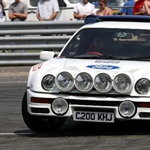 Silverstone Classic: Ford RS200 Rally Car Demonstration