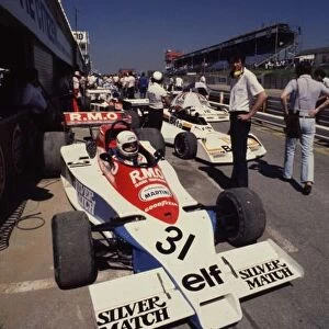 SOUTH AFRICAN GP 1978 RENE ARNOUX WITH MARTINI MK23 PHOTO: LAT ARCHIVE