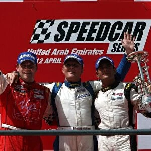 Speedcar Series: Podium and results: Speedcar Series Rd 5, Dubai, United Arab Emirates, 10 April 2008