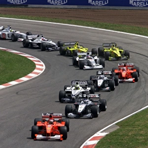 Start of the Spanish Grand Prix: Formula One Spanish Grand Prix