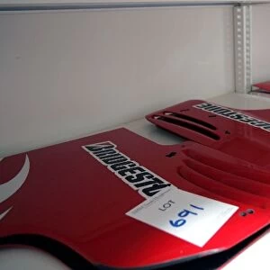 Super Aguri F1 Team Auction: Rear wing endplates