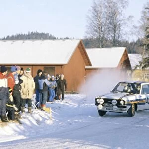Swedish Rally, Sweden. 13-15 February 1981: Ari Vatanen / David Richards, 2nd position