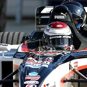 Thunder at the Rock: Jos Verstappen Minardi and his passenger