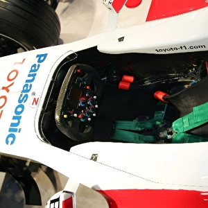 Toyota TF106 Launch: TF106 cockpit detail