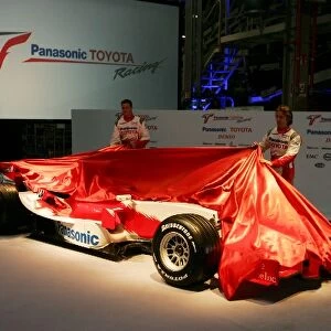 Toyota TF106 Launch: The unveiling of the new Toyota TF106 F1 car