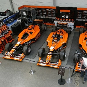 TWR Arrows F1 Auction Preview: Arrows 3 seater F1 cars. The recievers hold an auction to sell any remaning Arrows F1 artefacts from the bankrupt team
