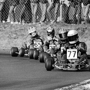 World Karting Championship, Kalmar, Sweden. 1980