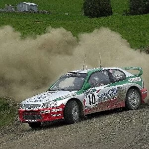 World Rally Championship: Alister McRae Hyundai Accent WRC on stage 3