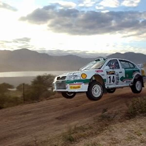 World Rally Championship: Didier Auriol / Denis Giraudet Skoda Octavia WRC Evo III