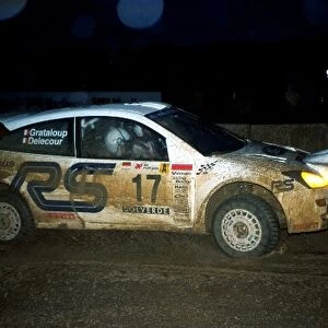 World Rally Championship: Francois Delacour / Daniel Grataloup, Ford Focus RS WRC, 5th place