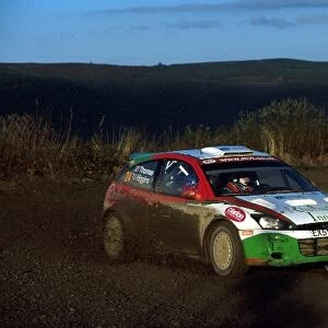 World Rally Championship: Mark Higgins Ford Focus WRC took an excellent sixth place and his first ever World Rally Championship points