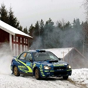 World Rally Championship: Toshi Arai Subaru Impreza STi Production WRC on stage 10