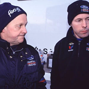 WRC Monte Carlo 2000 Colin McRae and father Jimmy suffer the disapointment of retiring