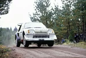 1000 Lakes Rally, Finland. 5-7 September 1986: Timo Salonen / Seppo Harjanne, 1st position