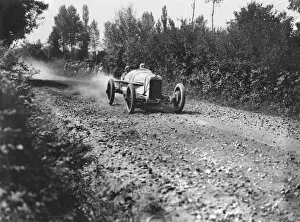 1921 French Grand Prix - Albert Guyot: Albert Guyot, 6th position, action