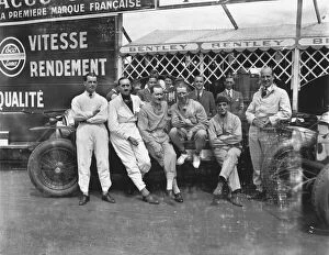 1927 Le Mans 24 hours - The Bentley Boys: The Bentley boys Frank Clement, Leslie Callingham, Andre d Erlanger