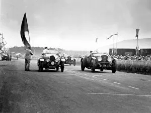 Images Dated 22nd June 2005: 1930 Le Mans 24 hours: Woolf Barnato / Glen Kidston, 1st position