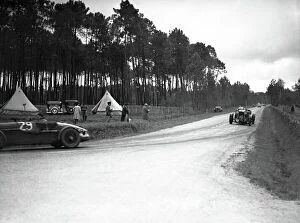 Images Dated 27th January 2005: 1935 Le Mans 24 hours. Le Mans, France. 15-16 June 1935. Charles Martin/Charles Brackenbury