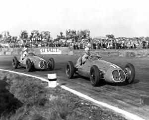Images Dated 15th November 2005: 1948 British Grand Prix. Silverstone, England, Great Britain. 2 October 1948