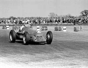 Images Dated 22nd June 2004: 1950 British Grand Prix: Giuseppe Farina, 1st position
