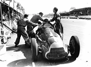 Images Dated 26th April 2021: 1950 British Grand Prix. Silverstone, England. 11-13 May 1950