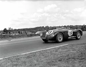 Images Dated 2002 November: 1953 Le Mans 24 hours: Winning Jaguar XK1202, Tony Rolt and Duncan Hamilton