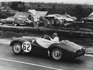 1949 1959 Gallery: 1954 Le Mans 24 hours: Edgar B. Wadsworth / John Brown, 15th position, action