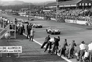 Jack Brabham (2nd April 1926 - 19th May 2014) Collection: 1958 RAC Tourist Trophy: Stirling Moss / Tony Brooks, 1st position