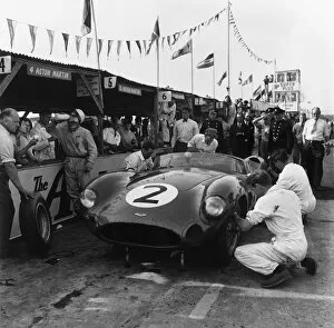 Images Dated 25th June 2010: 1959 Tourist Trophy: Carroll Shelby / Stirling Moss / Tony Brooks / Jack Fairman, 1st position