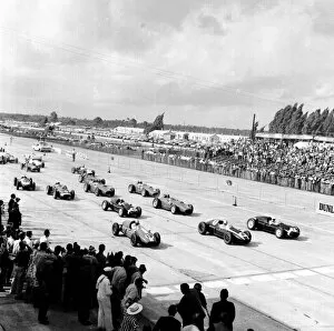 Images Dated 19th May 2014: 1959 United States Grand Prix: Ref-5544: 1959 United States Grand Prix