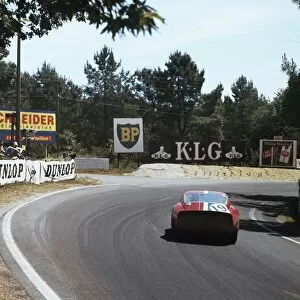 1962 Le Mans 24 hours: Jean Guichet / Pierre Noblet, 2nd position, action