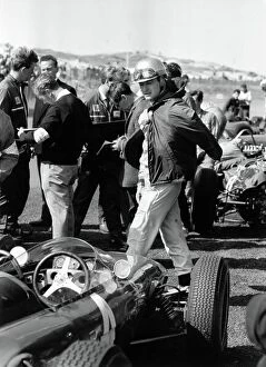 Images Dated 13th February 2007: 1963 Dutch Grand Prix. Zandvoort, Holland. 21-23 May 1963. Ludovico Scarfiotti (Ferrari Dino 156)