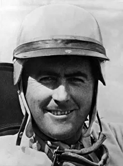 Jack Brabham (2nd April 1926 - 19th May 2014) Collection: 1963 German Grand Prix: Jack Brabham, 7th position, portrait