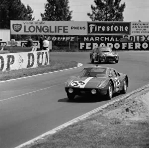 Gsporsche Gallery: 1964 Le Mans 24 hours: Herbert Muller / Jean Sage, 11th position, action