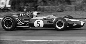 Jack Brabham (2nd April 1926 - 19th May 2014) Gallery: 1966 British Grand Prix: Jack Brabham, Brabham BT19-Repco, 1st position, action